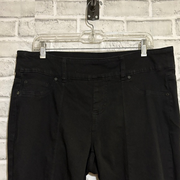 Frankie & Stella Black jeans denim pull on Pants, size 16W - Picture 3 of 11